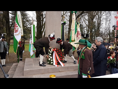 20170220 Mantova - Kranzniederlegung und Ehrensalve