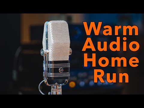 Warm Audio WA-44 Studio Ribbon Microphone w/Mic Stand Adapter, Embroidered Mic Sock & Case image 13