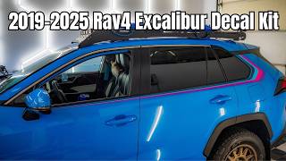 2019-2025 Rav4 Excalibur Decal Kit