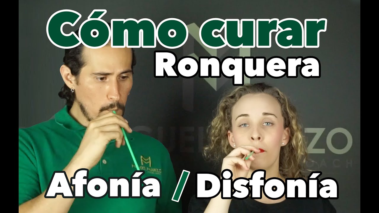 Cuida tu Voz - Cómo curar la ronquera, afonía y disfonia - Consejos para Cantar