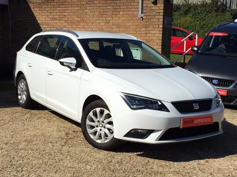 SEAT Leon 1.6 TDI SE (S/S) DSG Estate +360 interior spin - Bartletts SEAT in Hastings