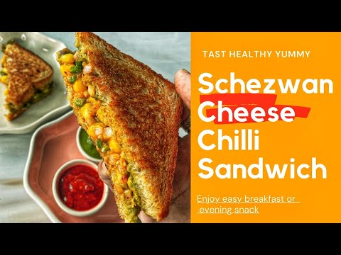Schezwan Cheese chilli sandwich recipe