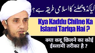 Kya Kaddu Chilne Ka Islami Tariqa Hai - Mufti Tariq Masood || क्या कद्दू छिलने का ईस्लामी तरीका है ?