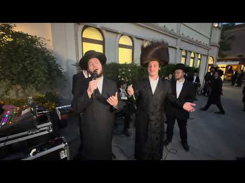 Ausch & Strauss Wedding | Chuppah with Singer Motty Ilowitz & Leiby Wieder | Motty Breier Production