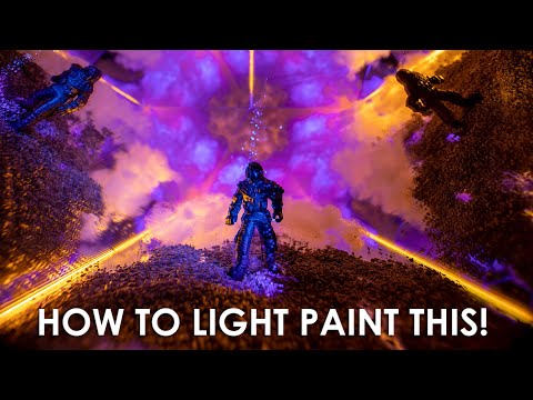Light Painting Tutorial - How To Light Paint a Interstellar Traveler