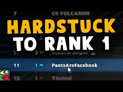 How I went from HARDSTUCK to RANK 1 JUNGLER NA in just 1 month of grinding..