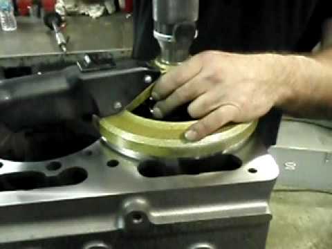 CUMMINS 855 COUNTER BORE MACHINING BY PRECISION AUTOMOTIVE DIESEL