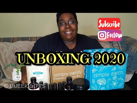 UNBOXING 2020: SIMPLY EARTH WITH BONUS BOX + PROMO CODE: MAY 2020 UNEEK ME SELF CARE