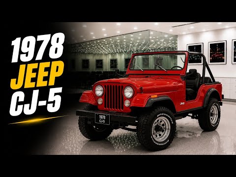 1978 Jeep CJ-5 — The Legendary Off-Road Icon That Never Dies!
