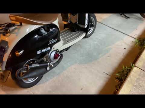 Yamaha vino street race