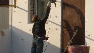 Утепление дома пенопластом своими руками. Часть №1)