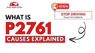 dtc p2761 quickly Fix