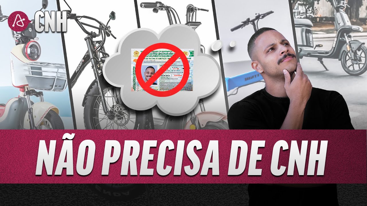 5 'MOTOS' ELÉTRICAS QUE NÃO PRECISAM DE CNH