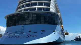Embarkation on Royal Caribbean Ovation of the Seas and Room 9150