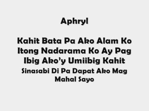 Ako'y Sayo "Puppy Love" (Lyrics) - Kejz & Aphryl Of Breezy Girlz & J-Twist