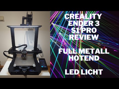 Creality Ender 3 S1 Pro Review - Sehr guter Drucker