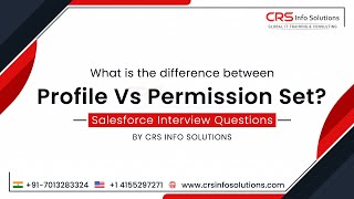 What is the Difference Between Profile Vs Permission Set?
