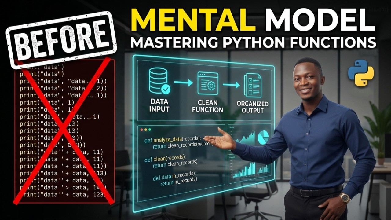 Stop Writing Messy Python Code — Learn Functions the RIGHT Way