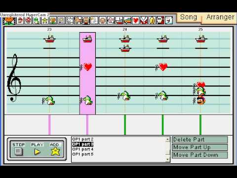 Mario Paint Composer- one piece opening 1 "We Are"