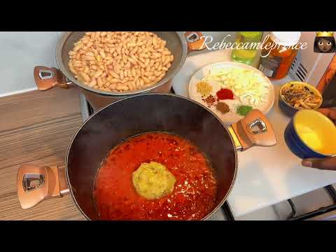 MADESU YA PEMBE NA LOSO 🔴 HOW TO COOK BEANS LIKE A CONGOLESE WIFE