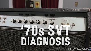 Video thumbnail for '70s Ampeg SVT | Diagnosis by Psionic Audio