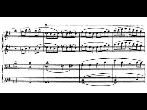 Sergei Rachmaninoff - Romance for piano 4 hands (Vladimir/Vovka Ashkenazy) (1894)