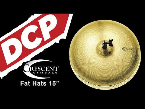 Crescent Stanton Moore Fat Hi Hat Cymbals 15" 1008/1216 grams