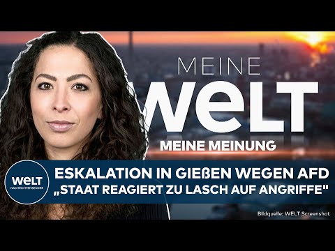 MEINE MEINUNG: Linke Gewalt gegen AfD-Jugend in Gießen! "Staat reagiert zu lasch auf Angriffe"