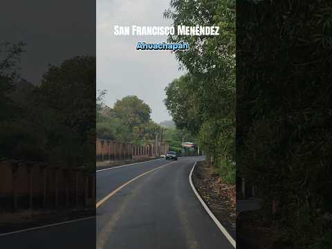 Por calles de San Francisco Menéndez un pueblito ubicado al sur de Ahuachapán 💙