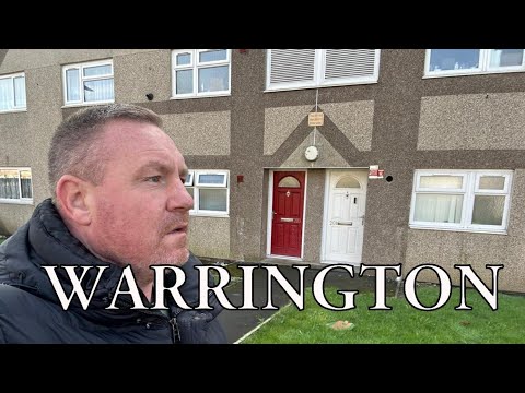 The roughest & oldest estate in Warrington - Grasmere Avenue.