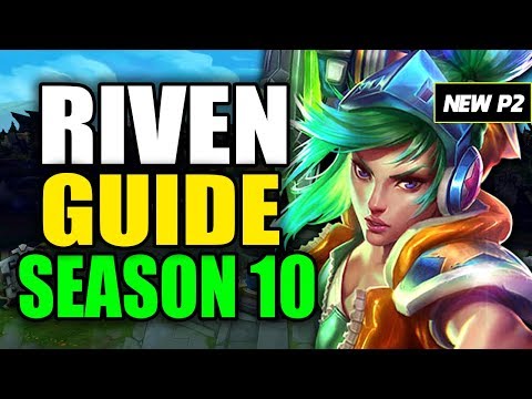 HOW TO PLAY RIVEN SEASON 10 - (Best Build, Runes, Playstyle) - S10 Riven Gameplay Guide
