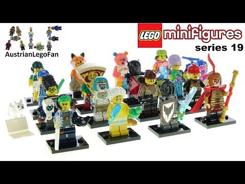 Vidéo LEGO Minifigures 71025 : Série 19 - Sachet surprise