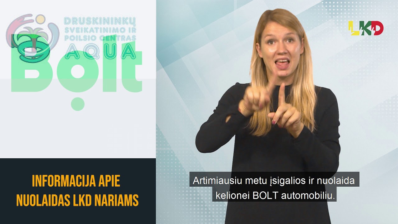 Informacija apie nuolaidas LKD nariams