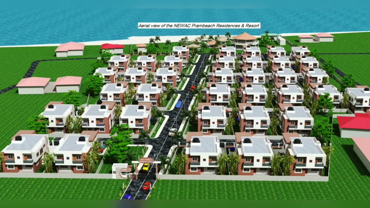 New Accra City in Prampram by the Planned Cities Extension Project.