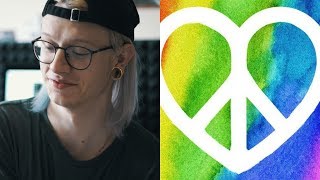 PEACE AND LOVE - Charlie Charles feat. Sfera Ebbasta &amp; Ghali | REACTION