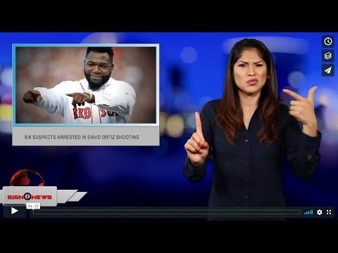 Six suspects arrested in David Ortiz shooting (ASL - 6.13.19)