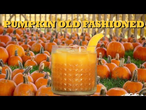 How To Make A Pumpkin Old Fashioned | Drinks Made Easy