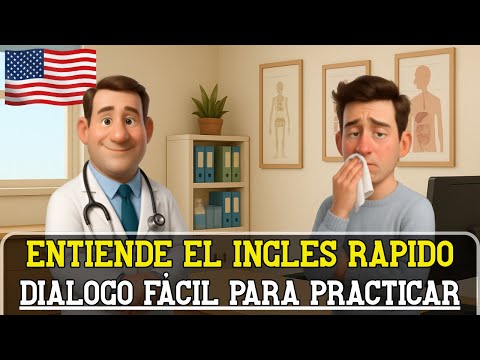 Escucha este Dialogo y empieza a entender el inglés fácil y rápido 📈| Una visita al doctor
