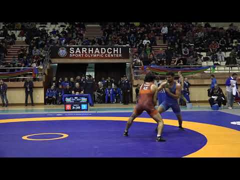 1/2 final GR - 67 kg: Namaz Rüstəmov - Kərim Cəfərov