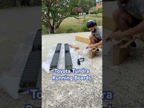 How to install Running Boards on Toyota Tundra