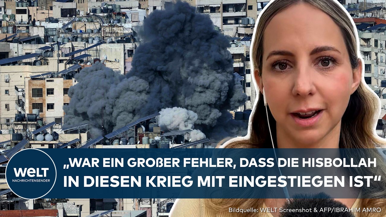 KRIEG IN NAHOST: Gegenattacken aus dem Libanon! Israels Armee will Hisbollah endlich ausschalten