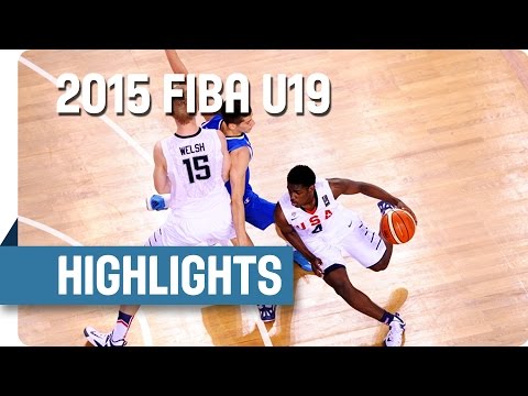 USA v Italy - Quarter-Final Game Highlights - 2015 FIBA U19 World Championship