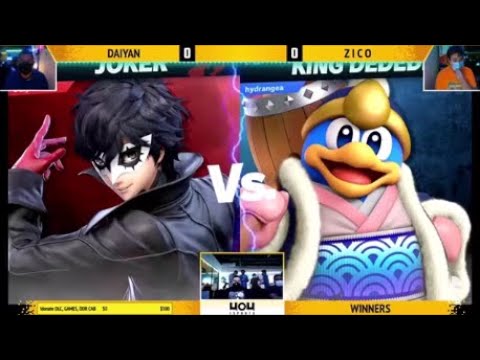 SSBU - 4o4 Ultimate Weekly XLVII -Daiyan (Joker) vs DBH| Z I C O (King Dedede) - Winners Round 2