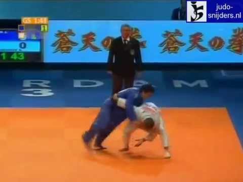 Judo 2009 Rotterdam: Jeong-Hwan An (KOR) - Alim Gadanov (RUS) [-66kg] bronze, Golden Score