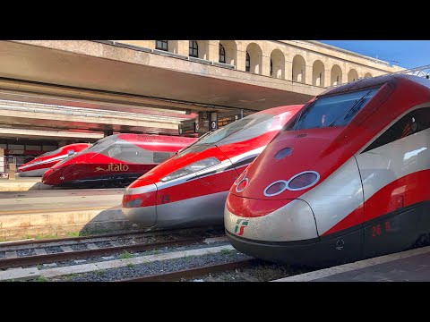 TRENI AD ALTA VELOCITA', MERCI, INTERCITY, DIAGNOSTICI & MOLTO ALTRO TRA ROMA TIBURTINA & TERMINI!