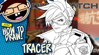 How to Draw TRACER (Overwatch) | Narrated Easy Step-by-Step Tutorial