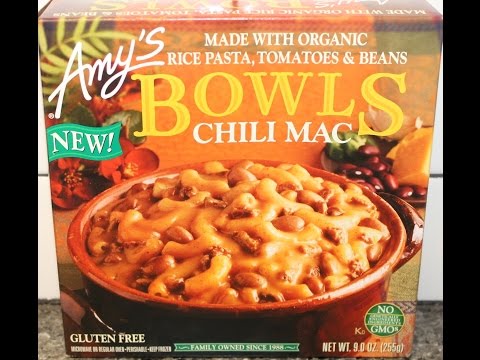 Amy's Bowls: Chili Mac Review