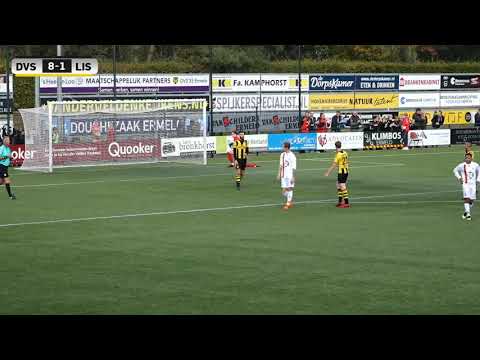 DVS'33 Ermelo - FC Lisse: 9-1 - Maurice de Ruiter