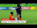 Oranje O17 hard onderuit tegen Japan (0-3) | WK onder 17 | NOS Sport