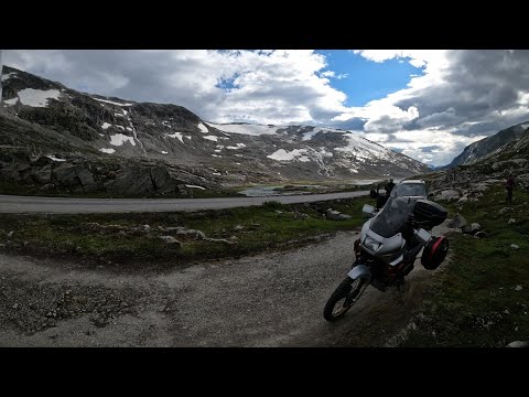 Norway 14 Days Motorcycle Tour Day 6 - Epic views in less known Valley! Norangsdalen and Stryn